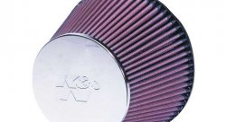 Фильтр нулевого сопротивления универсальный K&N RC-2960   Chrome Filter