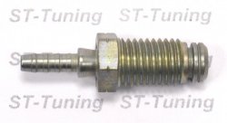 Фитинг папа M10*1.25 под прямой и обратный конус, крутящийся D-03 сталь S445-0132Z, Goodridge