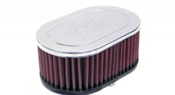 Фильтр нулевого сопротивления универсальный K&N RC-2860   Chrome Filter