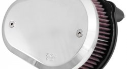 Фильтр нулевого сопротивления K&N RK-3947 STREET METAL INTAKE SYSTEM - FLARE, CHROME