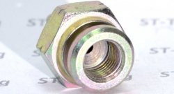 Фитинг мама M10*1 под прямой конус, под ключ 19mm D-03 сталь, под опрессовку S758-03-31Z1 Goodridge