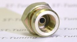 Фитинг мама M10*1 под обратный конус, Toyota, под ключ 17mm D-03 сталь, под опрессовку S762-03-31SZ