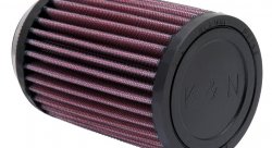 Фильтр нулевого сопротивления универсальный K&N RU-0810 Rubber Filter; посадочный d=62 mm