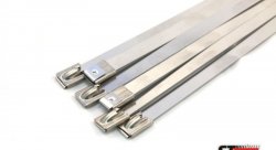 Хомуты для трубы до 105 мм (4,2") 8 мм*35 см, нерж. сталь, 6шт. Thermal Division TDCL126