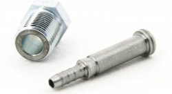 Фитинг папа M12*1 под прямой и обратный конус, крутящийся D-03 сталь S445-01M121PSW, Goodridge