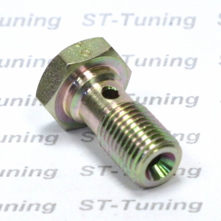 Болт (штуцер) для banjo AN-03, сталь, 3/8x24, Goodridge 775-03Z
