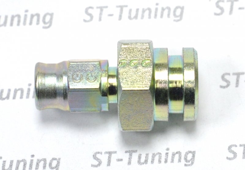 Фитинг мама AN-03 3/8X24 под прямой конус, под ключ 19mm D-03 сталь 758-03-03P, Goodridge