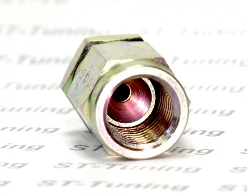 Фитинг мама AN-03 3/8X24 под прямой конус D-03 сталь, под опрессовку S6001-03Z, Goodridge