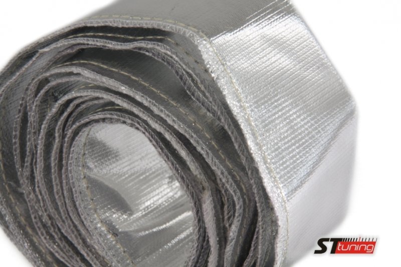 Термоизоляция шлангов и проводов 30mm, цена 1м Al+Fiberglass Wire Shield, Thermal Division TDWH1010