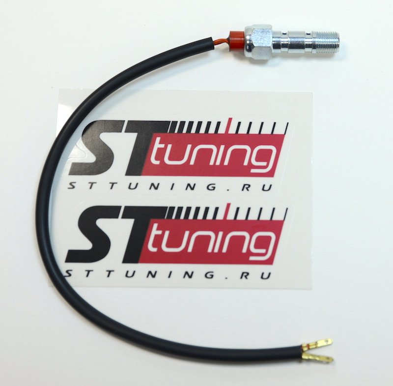 Болт (штуцер) с выключателем стоп сигнала двойной для banjo M10x1 L=30 mm сталь Goodridge BL993-31P