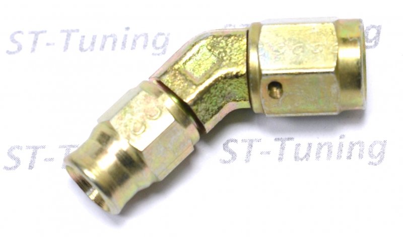 Фитинг мама AN-03 3/8X24 под прямой конус, 45° D-03 сталь 6045-03P, Goodridge