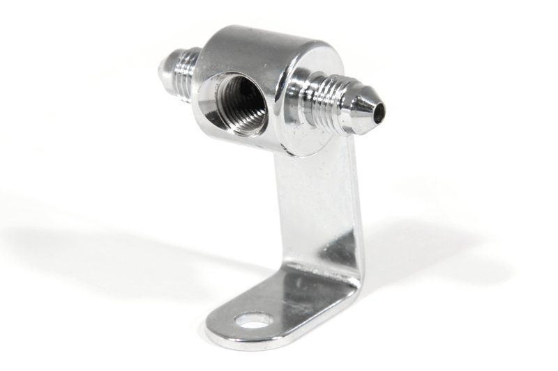 Соединитель тройник под датчик П AN03-М NPT1/8X27 - П AN03, с кронштейном, хром, Goodridge MCHD-016