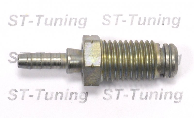 Фитинг папа M10*1.25 под прямой и обратный конус, крутящийся D-03 сталь S445-0132Z, Goodridge