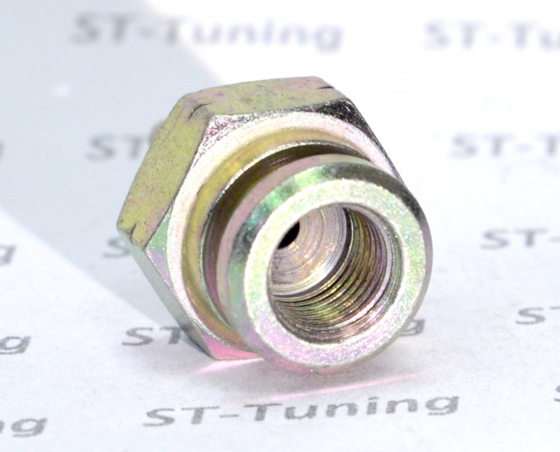 Фитинг мама M10*1 под прямой конус, под ключ 19mm D-03 сталь, под опрессовку S758-03-31Z1 Goodridge