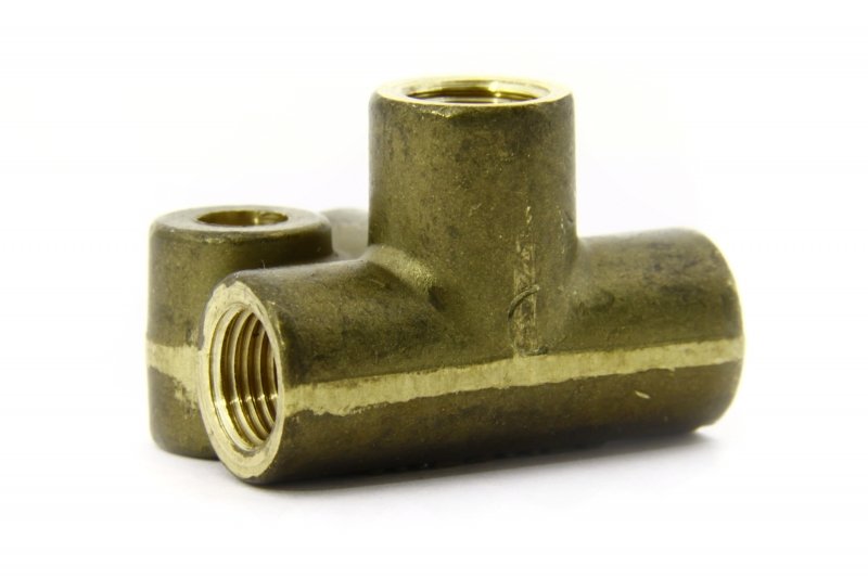Соединитель четыре входа Goodridge М-М-М-М (M10x4 входа) female прямой конус бронза, 2204-31B