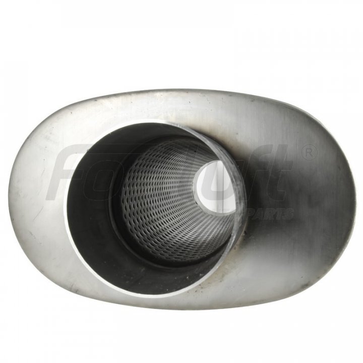 Прямоточный глушитель  Fortluft PM163NP серия FLOW