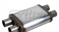 Прямоточный глушитель  Fortluft  VAG57X57NP серия FLOW