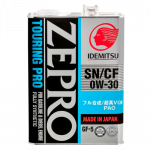 Моторное масло Idemitsu zepro touring 0W30, 4л