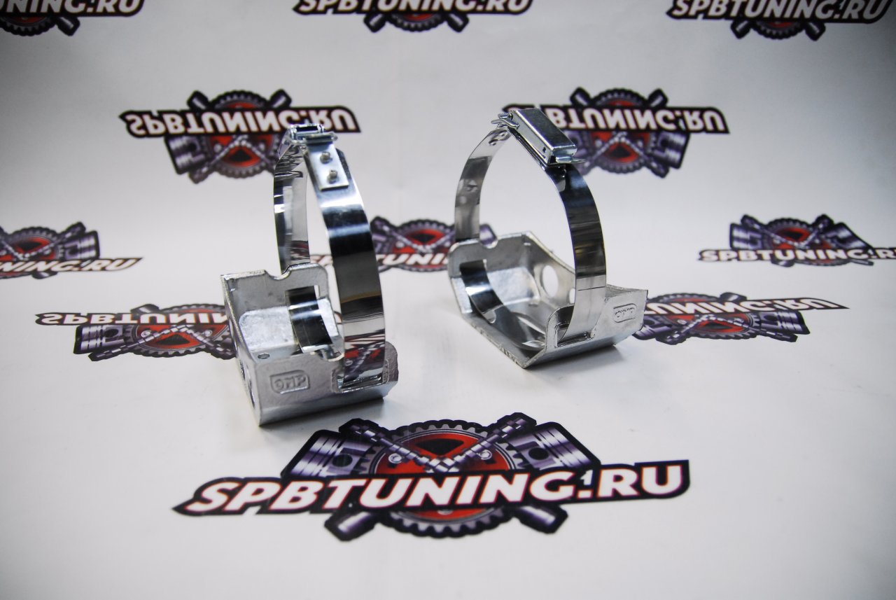 Кронштейн огнетушителя OMP  130 мм. алюминиевое основание.(оригинал) CD/356