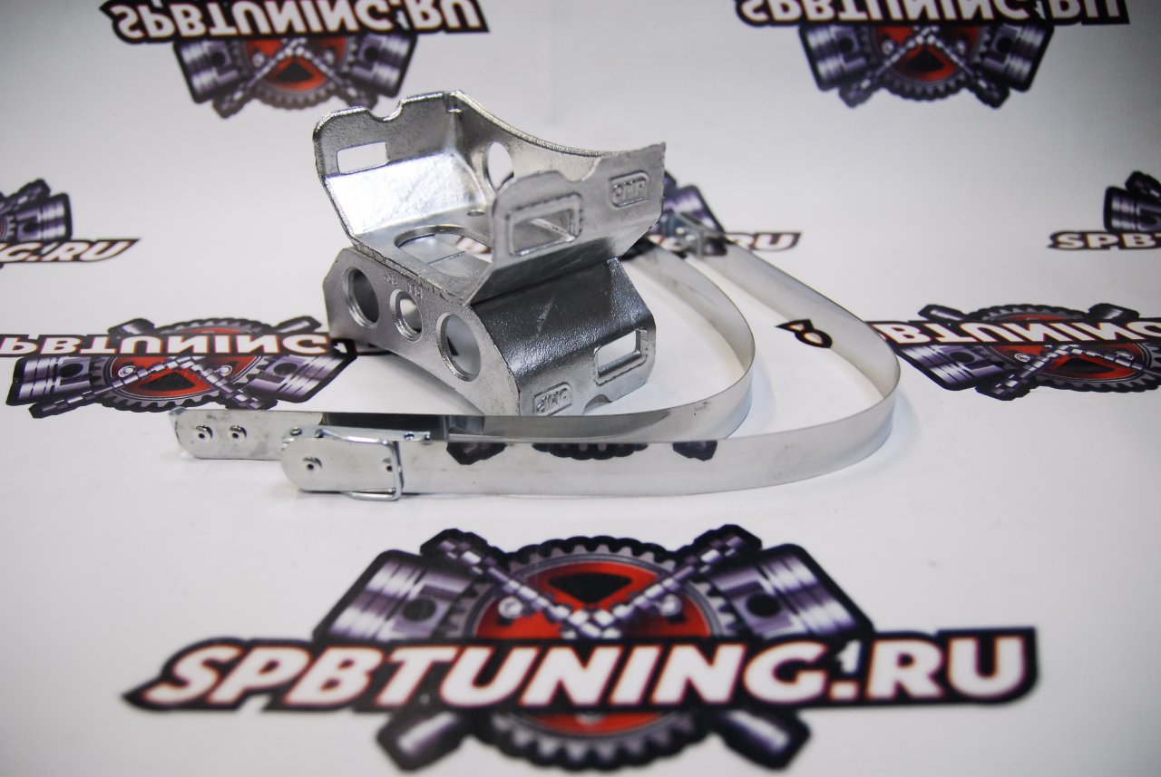 Кронштейн огнетушителя OMP  130 мм. алюминиевое основание.(оригинал) CD/356