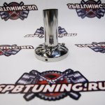 Сайленсер-флейта для трасс 100мм с регулировкой полированный