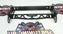 Крепление для номера авто (складное) Greddy черное алюминий