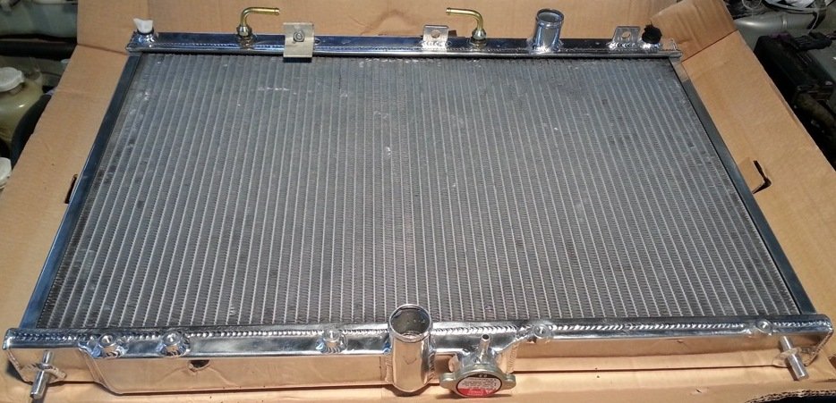 Радиатор алюминиевый MMC Airtrek AJS 40mm АТ