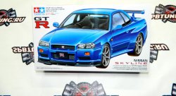 Сборная модель Nissan Skyline GT-R R43 brn V-Spec 1:24