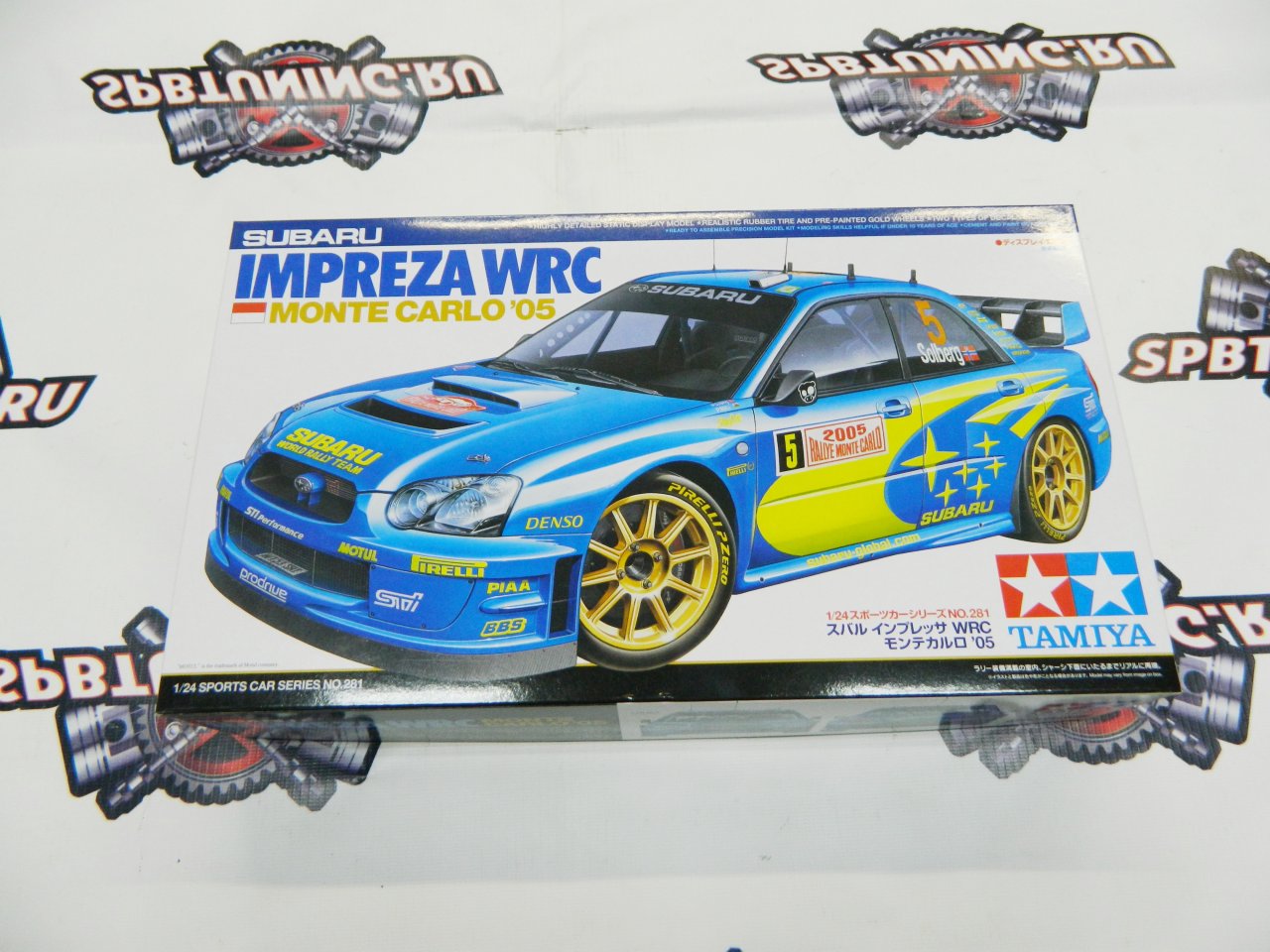 Сборная модель Subaru Impreza WRC Monte Carlo `05 1:24