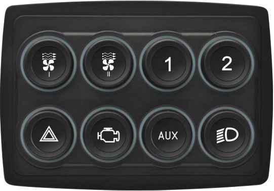 CAN панель кнопок - 8