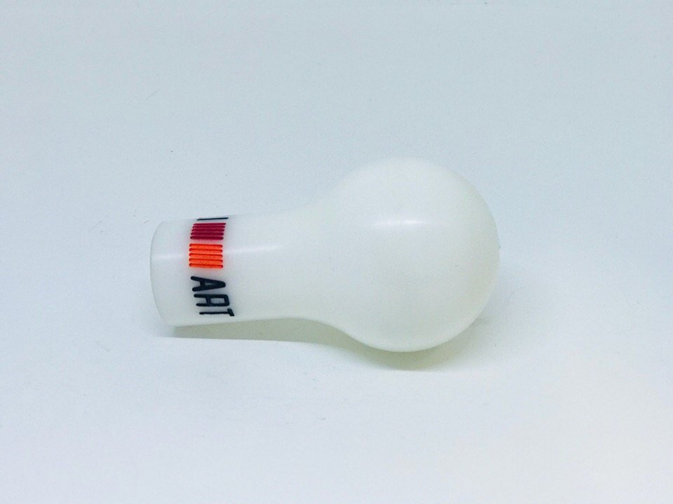 Насадка на ручку КПП Ralli Art белая