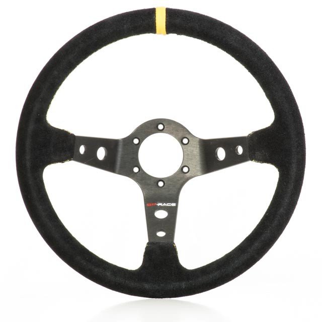 Спортивный руль GP RACE CONDOR BLACK/YELLOW (Оригинал)