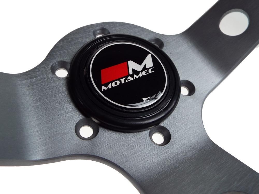 Спортивный руль Motamec Rally Steering Wheel Deep Dish 350mm Titanium (Оригинал)