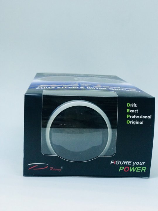 Датчик DEPO 60mm 4 в 1 черный давление масла, температура воды и масла, вольтаж