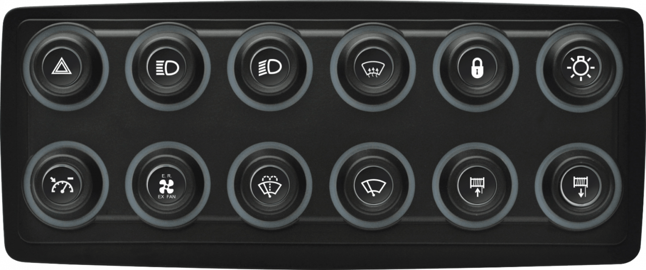 CAN панель кнопок - 12