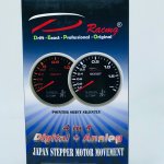 Датчик DEPO 60mm 4 в 1 черный давление масла, температура воды и масла, вольтаж