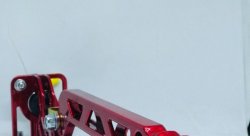 Гидравлический ручник вертикальный/горизонтальный (Candy цвет)