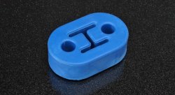 Подвес (поддержка, резинка) глушителя 12мм 2 отв  Autobahn88 (синий)