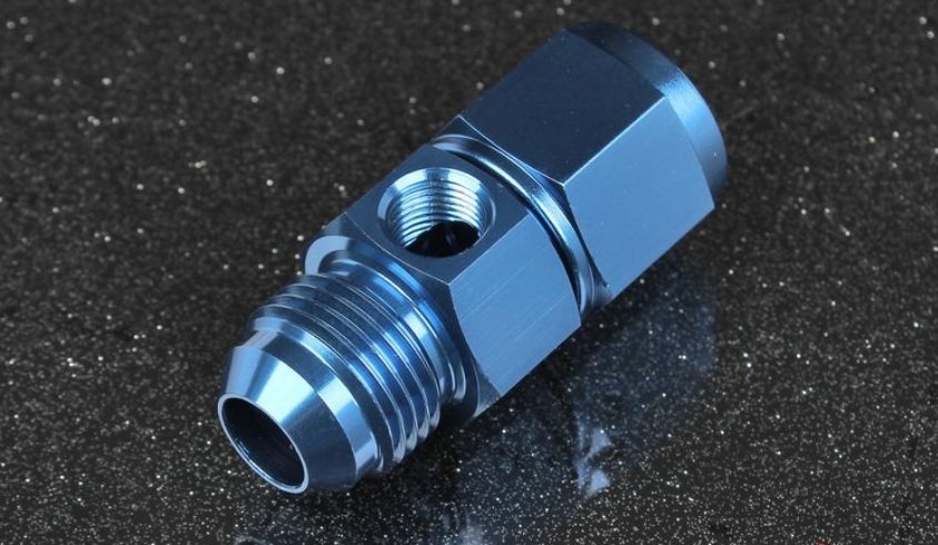 Фитинг AN8 - 1/8" для датчика, папа/мама/мама AB88