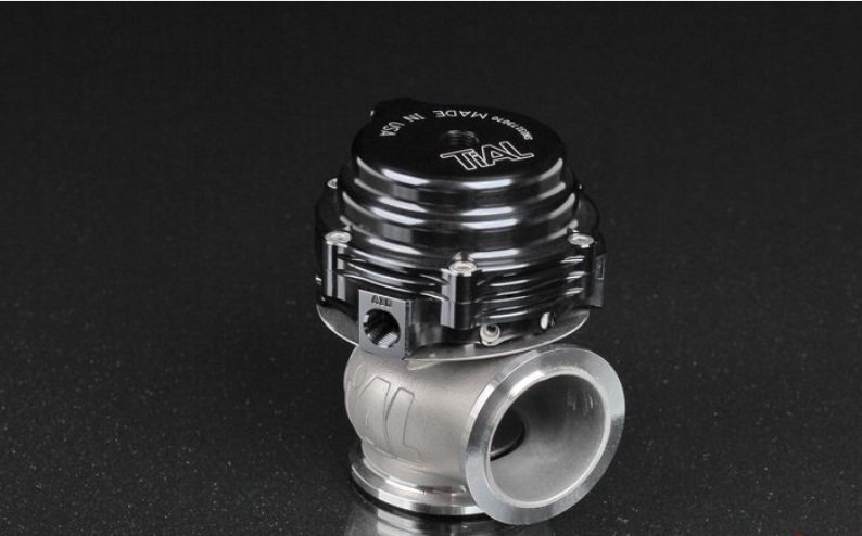Вестгейт TIAL (wastegate, клапан сброса выхлопных газов), MV-S 38 мм черный/black с установочным комплектом от 0,3 до 1,7 BAR MV-S BLACK
