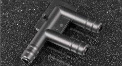 Соединитель пластиковый - тройник 5/5/5 мм F образный