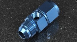Фитинг AN8 - 1/8" для датчика, папа/мама/мама AB88