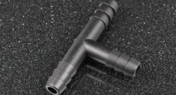 Соединитель пластиковый - тройник 5/5/5 мм Т образный