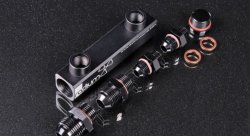 Крепление топливного насоса BOSCH 044 60 мм двойное + крепление тропливного бака RADIUM ENGINEERING 