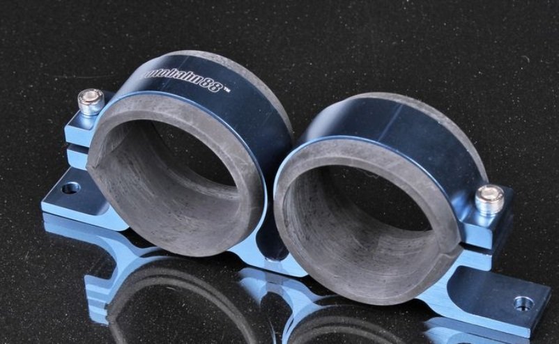 Крепление топливного насоса BOSCH 044 60 мм двойное синее AUTOBAHN88 