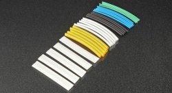 Набор термоусаживаемых трубок, 30 шт, L=100мм (термоусадка)