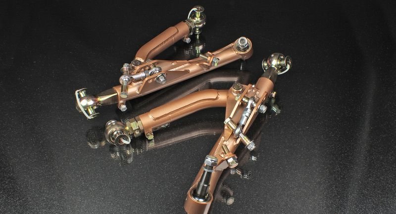 Рычаги передние нижние + продольные Nissan Silvia S-chassis FLCA / TENROD Combo Kit New Type