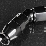 Фитинг AN6 45° под тефлоновый шланг PTFE, усиленный