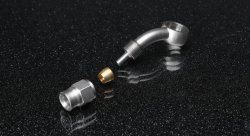 Фитинг BANJO AN3 - 11,2 мм, 45°, под тефлоновый шланг PTFE, нержавеющая сталь
