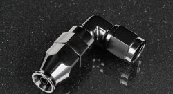 Фитинг AN4 90°, под тефлоновый шланг PTFE, усиленный